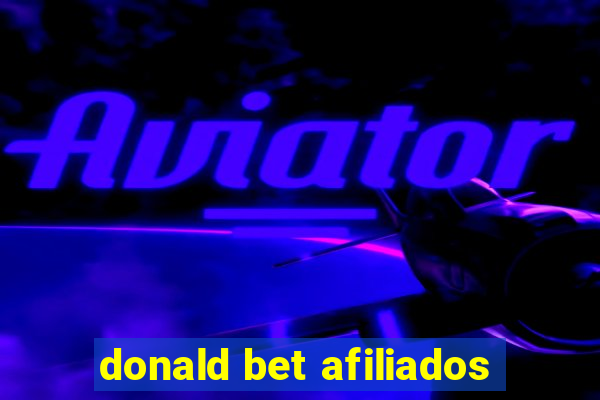 donald bet afiliados